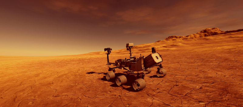 Curiosity cherche de l'eau sur mars