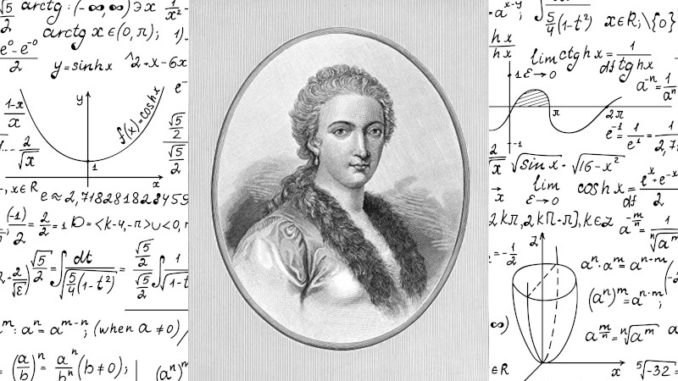 Marie Gaetana Agnesi, wiskunde genius