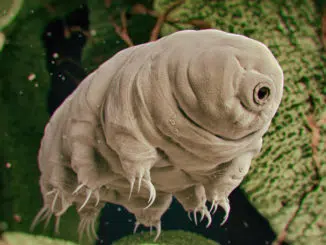 tardigrade ou ourson d'eau immortel