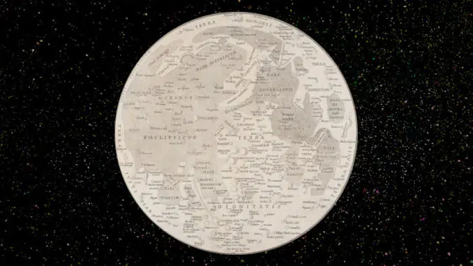 Van Langren et la cartographie de la Lune