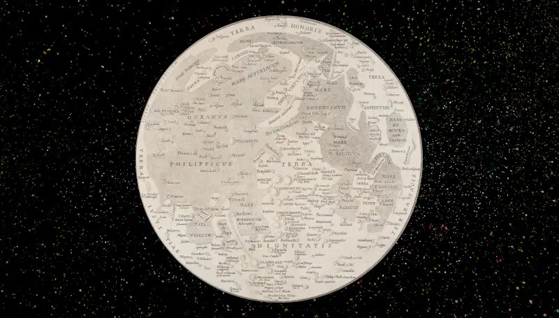 Van Langren et la cartographie de la Lune