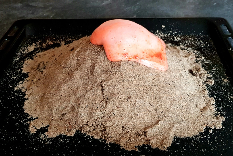 eruption volcano science project