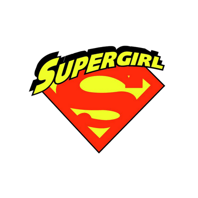 logo de SuperGirl - Curiokids
