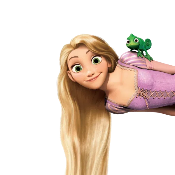 image carrée Rapunzel curiokids