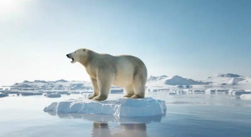 Ours polaire est réfugié climatique, pourquoi