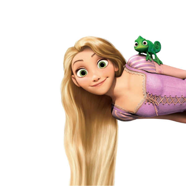 image carrée Rapunzel curiokids