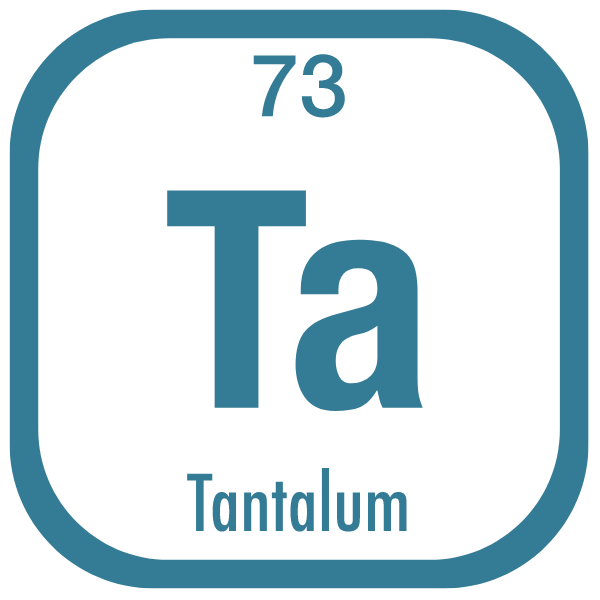 chemical element Tantalum by curiokids